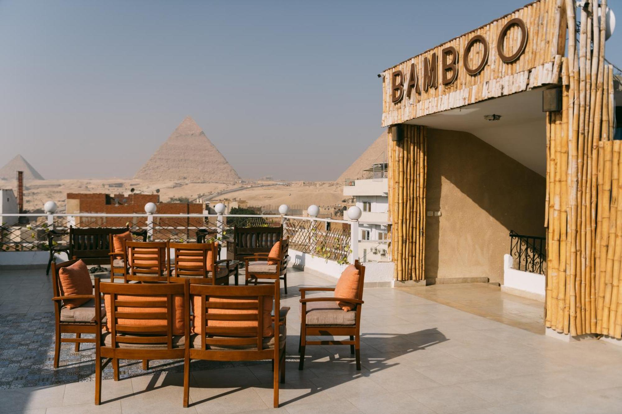 Jimmy Pyramids Hotel Kafrat al Jabal Bagian luar foto