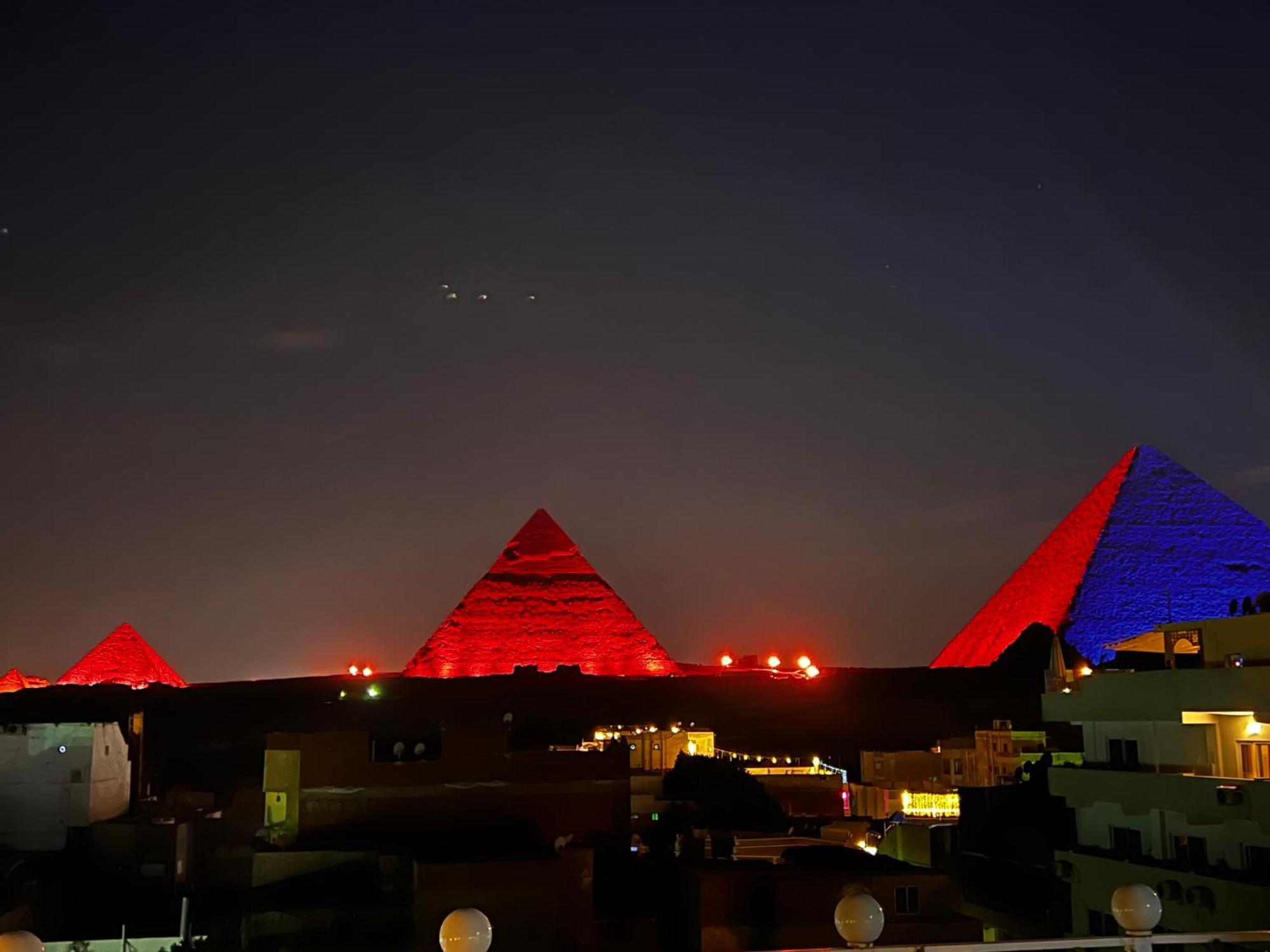 Jimmy Pyramids Hotel Kafrat al Jabal Bagian luar foto