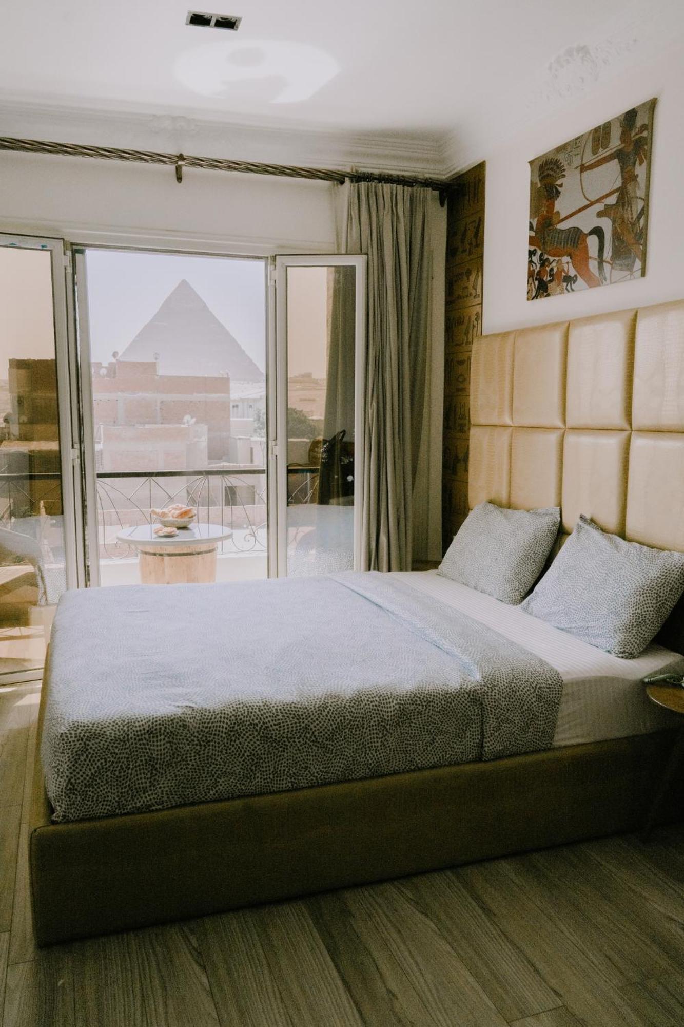 Jimmy Pyramids Hotel Kafrat al Jabal Bagian luar foto