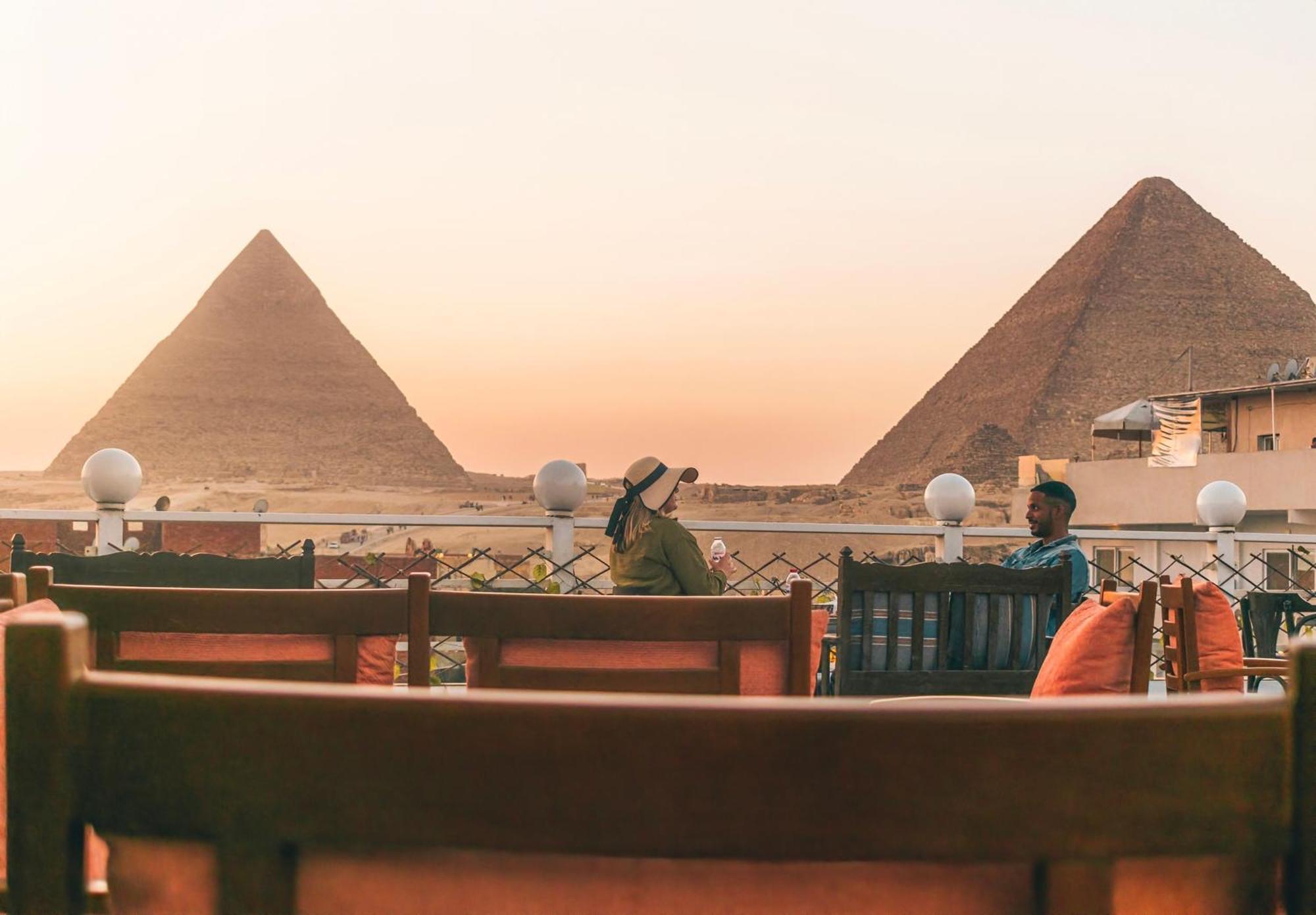 Jimmy Pyramids Hotel Kafrat al Jabal Bagian luar foto