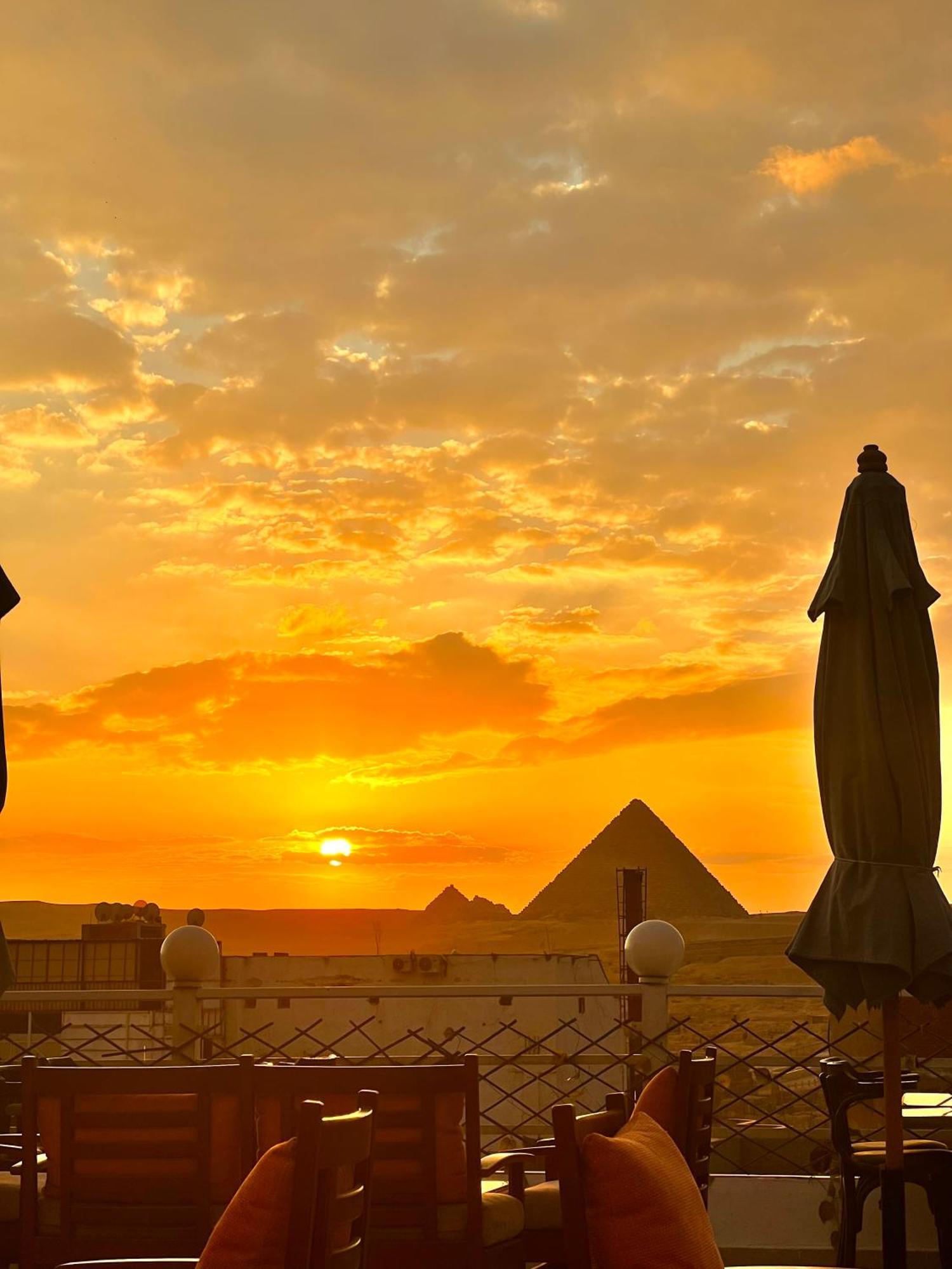 Jimmy Pyramids Hotel Kafrat al Jabal Bagian luar foto