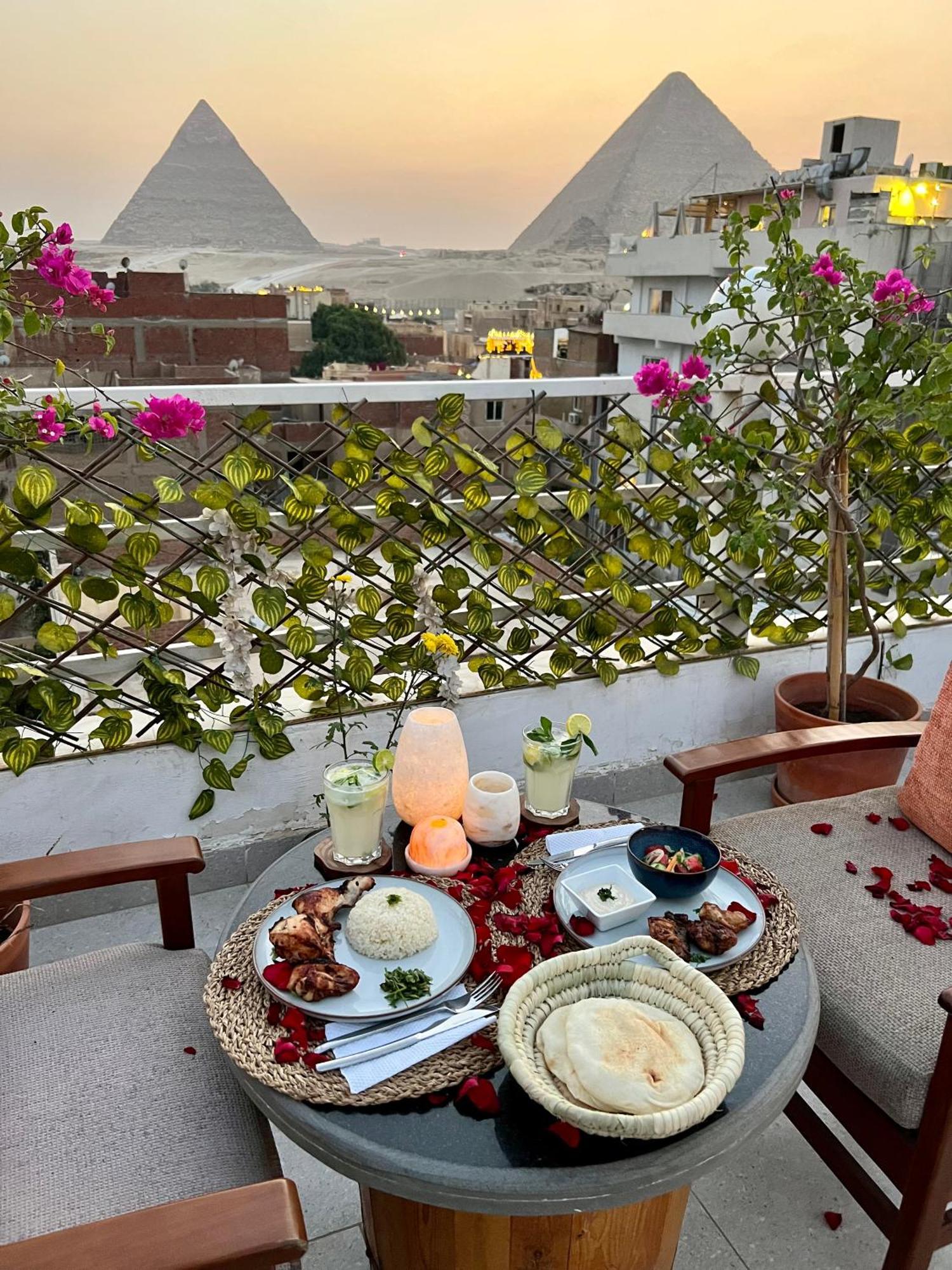 Jimmy Pyramids Hotel Kafrat al Jabal Bagian luar foto