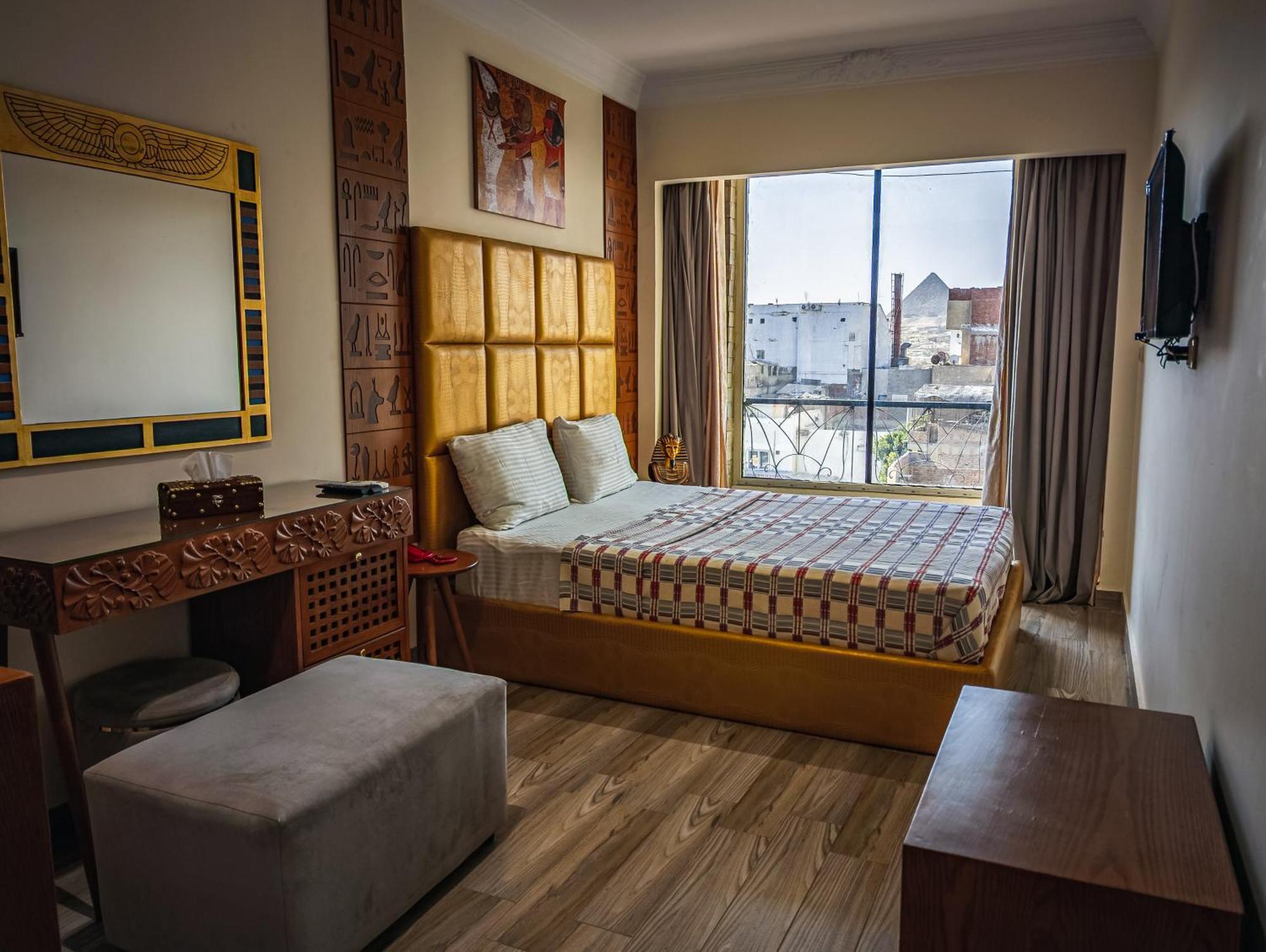 Jimmy Pyramids Hotel Kafrat al Jabal Bagian luar foto