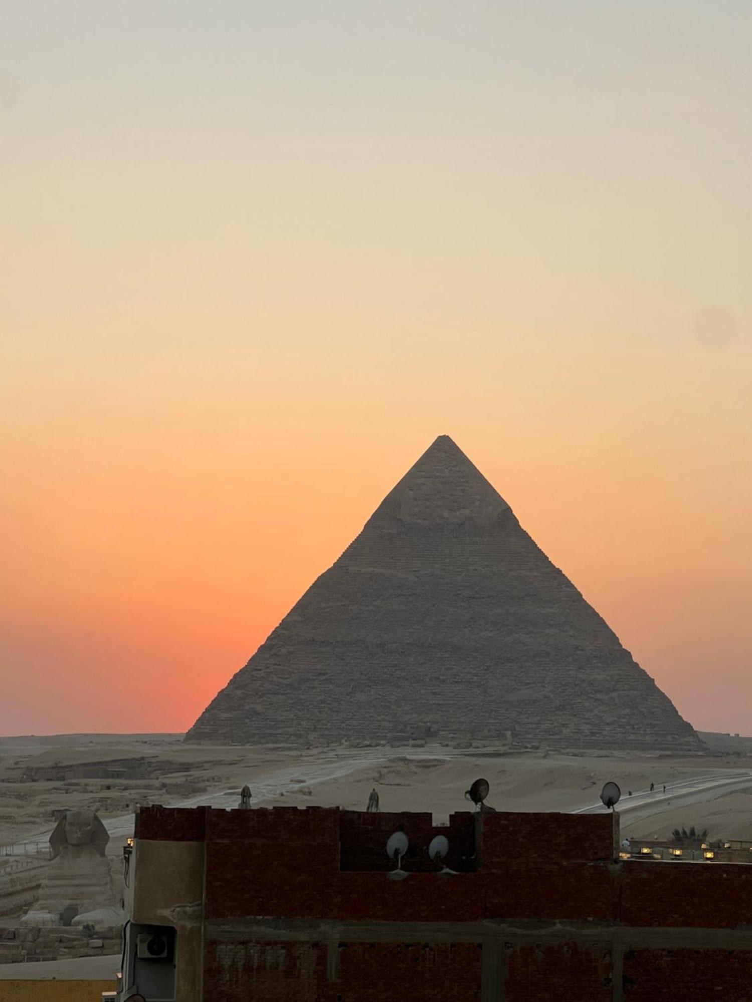 Jimmy Pyramids Hotel Kafrat al Jabal Bagian luar foto